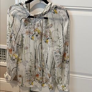 Reiss Multicolor Floral Blouse